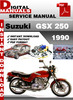 Thumbnail Suzuki GSX 250 1990 Factory Service Repair Manual Pdf Thumbnail Suzuki GSX 250 1990 Factory Service Repair Manual Pdf