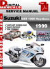 Thumbnail Suzuki GSX 1300 Hayabusa 1999 Factory Service Repair Manual 