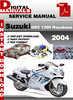 Thumbnail Suzuki GSX 1300 Hayabusa 2004 Factory Service Repair Manual 