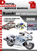 Thumbnail Suzuki GSX 1300 Hayabusa 2008 Factory Service Repair Manual 