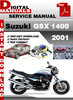 Thumbnail Suzuki GSX 1400 2001 Factory Service Repair Manual Pdf