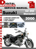 Thumbnail Suzuki GZ 250 Marauder 2000 Factory Service Repair Manual Pd