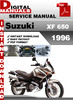 Thumbnail Suzuki XF 650 1996 Factory Service Repair Manual Pdf