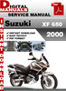 Thumbnail Suzuki XF 650 2000 Factory Service Repair Manual Pdf