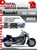 Thumbnail Suzuki VZ 1500 2003 Factory Service Repair Manual Pdf