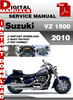 Thumbnail Suzuki VZ 1500 2010 Factory Service Repair Manual Pdf