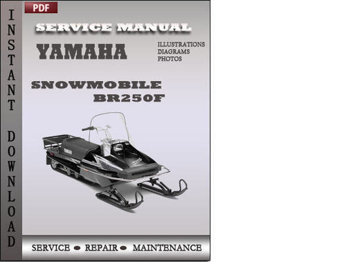 Product picture Yamaha Snowmobile BR250F Service Repair Manual Download