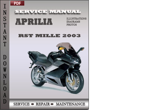 Product picture Aprilia RST Mille 2003 Service Repair Manual Download