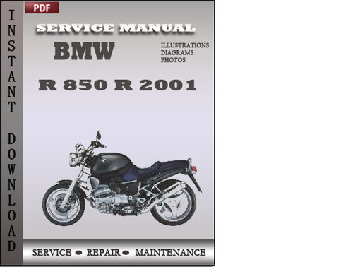 Product picture BMW R 850 R 2001 Service Repair Manual Download
