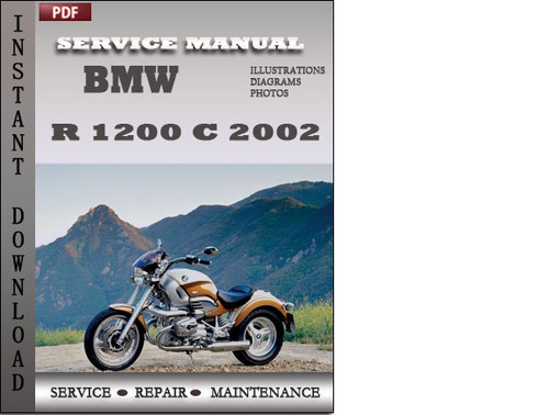 Product picture BMW R 1200 C 2002 Service Repair Manual Download
