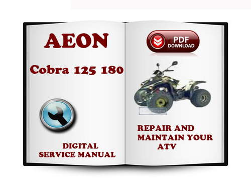 Product picture Aeon Cobra 125 180 Service Repair Manual Download