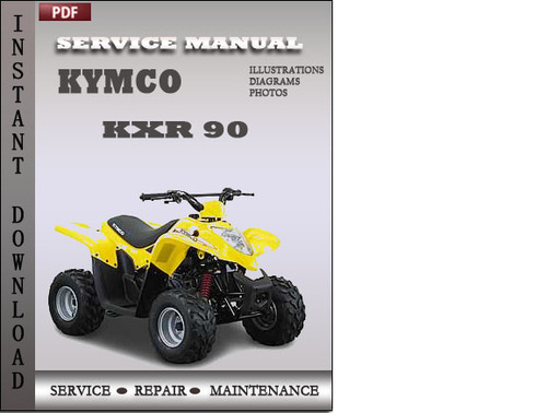 Product picture Kymco KXR 90 Service Repair Manual Download