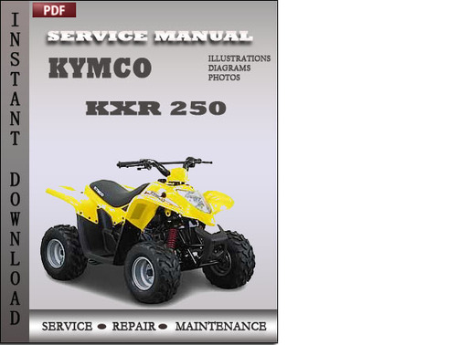 Product picture Kymco KXR 250 Service Repair Manual Download