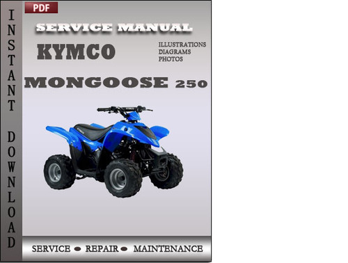 Product picture Kymco Mongoose 250 Service Repair Manual Download