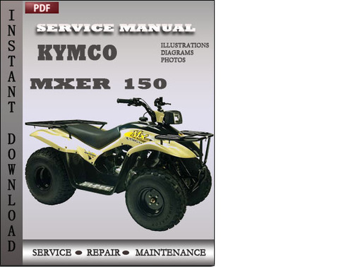 Product picture Kymco Mxer 150 Service Repair Manual Download