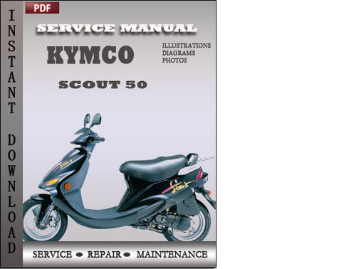 Product picture Kymco Scout 50 Service Repair Manual Download