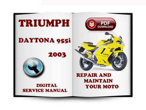 Product picture Triumph Daytona 955i 2003 Service Repair Manual Download