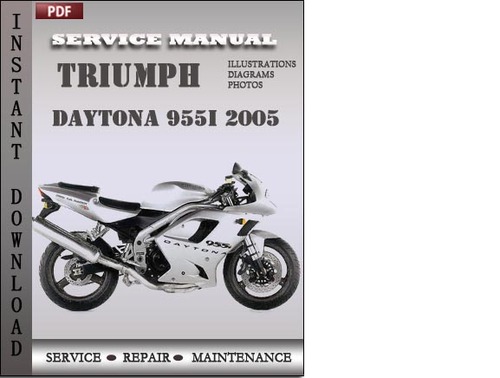 Product picture Triumph Daytona 955i 2005 Service Repair Manual Download