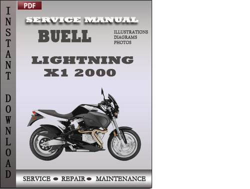 Product picture Buell Lightning X1 2000 Service Repair Manual Download