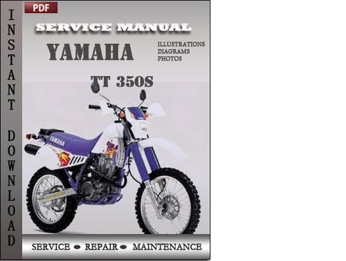 Product picture Yamaha TT 350S Service Repair Manual Download