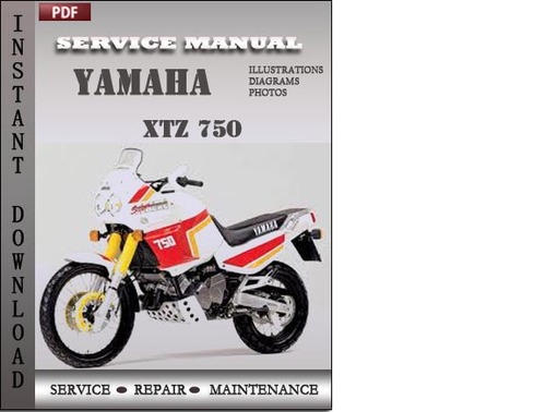 Product picture Yamaha XTZ 750 Service Repair Manual Download