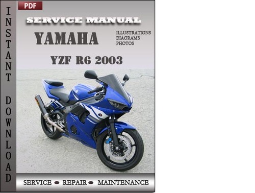 Product picture Yamaha YZF R6 2003 Service Repair Manual Download