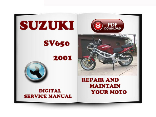 Product picture Suzuki SV650 2001 Service Repair Manual Download