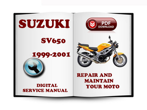 Product picture Suzuki SV650 1999-2001 Service Repair Manual Download