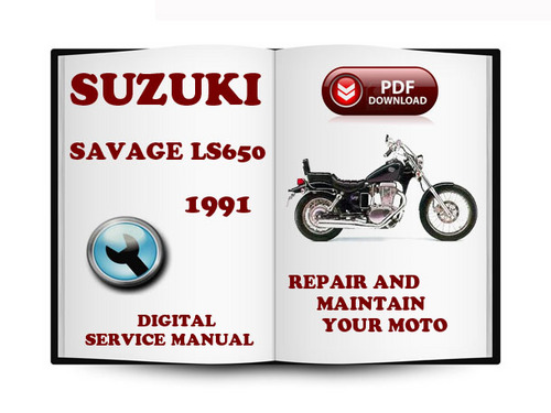 Product picture Suzuki Savage LS650 1991 Service Repair Manual Download