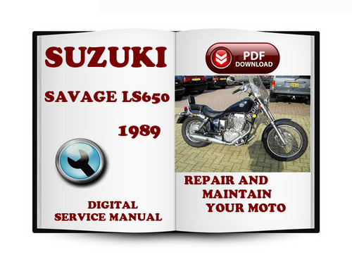 Product picture Suzuki Savage LS650 1989 Service Repair Manual Download