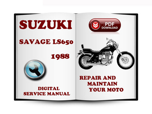 Product picture Suzuki Savage LS650 1988 Service Repair Manual Download