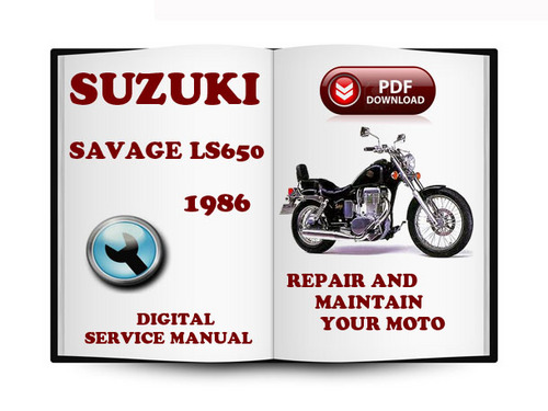 Product picture Suzuki Savage LS650 1986 Service Repair Manual Download
