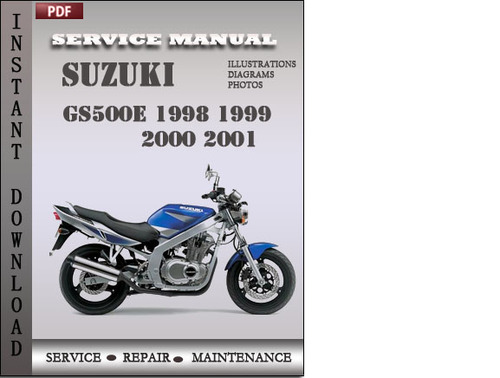Product picture Suzuki GS500E 1998 Service Repair Manual Download