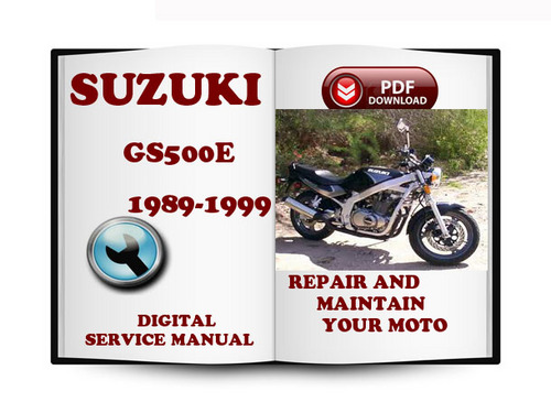 Product picture Suzuki GS500E 1989-1999 Service Repair Manual Download