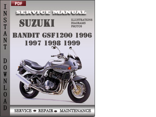 Product picture Suzuki Bandit GSF1200 1999 Service Repair Manual Download