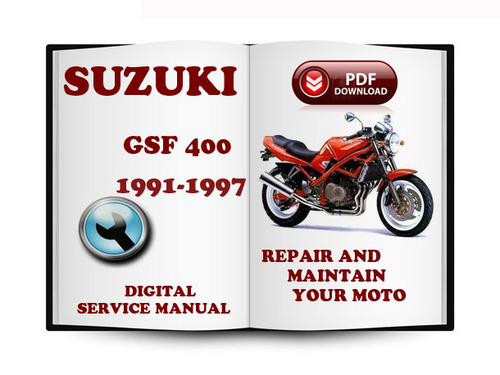 Product picture Suzuki Bandit GSF400 1991-1997 Service Repair Manual Download