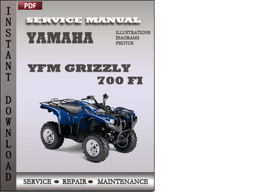 Product picture Yamaha YFM Grizzly 700 FI Service Repair Manual Download