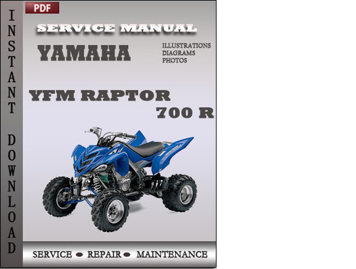 Product picture Yamaha YFM Raptor 700 R Service Repair Manual Download