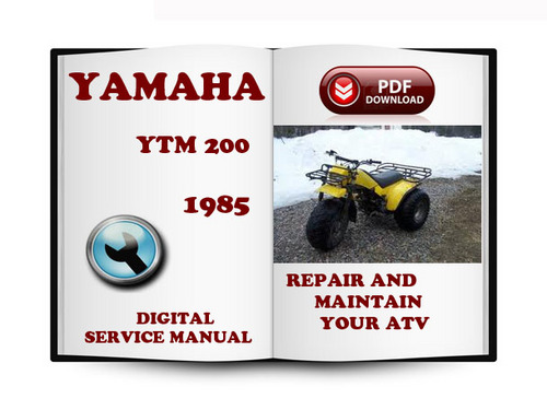Product picture Yamaha YTM 200 1985 Service Repair Manual Download