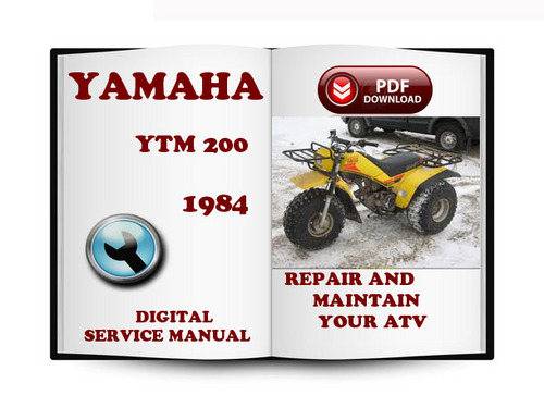 Product picture Yamaha YTM 200 1984 Service Repair Manual Download