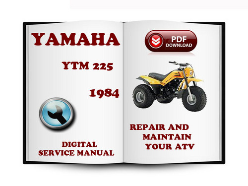 Product picture Yamaha YTM 225 1984 Service Repair Manual Download