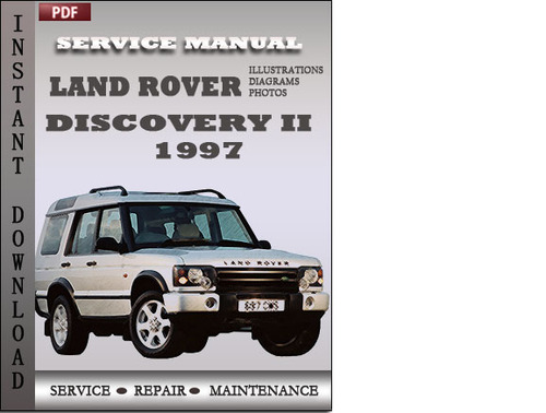 Product picture Land Rover Discovery 2 1997 Service Repair Manual