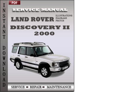 Product picture Land Rover Discovery 2 2000 Service Repair Manual