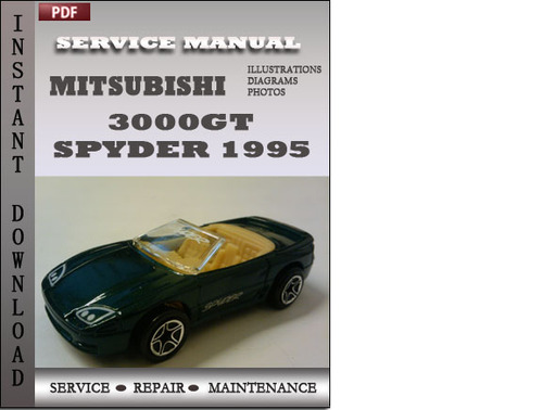 Product picture Mitsubishi 3000GT Spyder 1995 Service Repair Manual