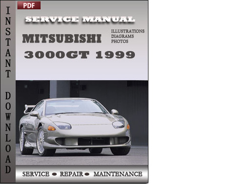 Product picture Mitsubishi 3000GT 1999 Service Repair Manual