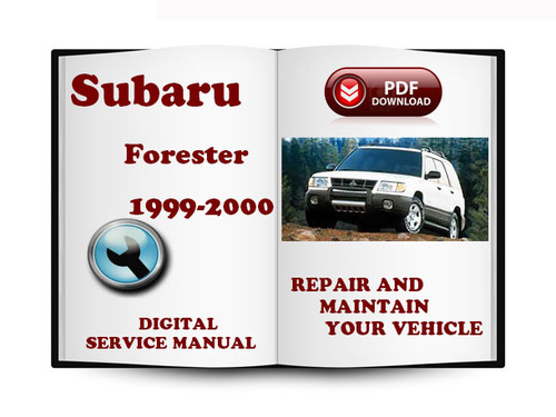 Product picture Subaru Forester 1999-2000 Service Repair Manual