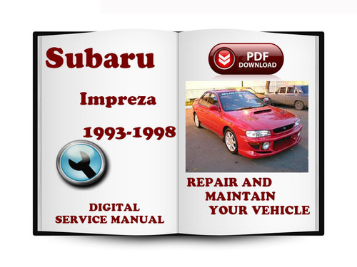 Product picture Subaru Impreza 1993-1996 Service Repair Manual