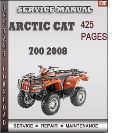 Product picture Arctic Cat 700 2008 Factory Service Repair Manual Download
