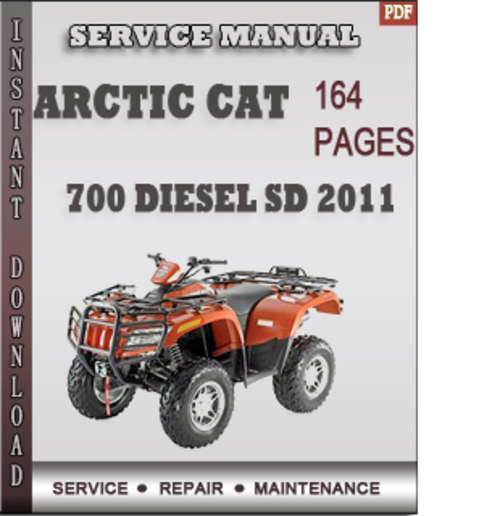 Product picture Arctic Cat 700 Diesel SD 2011 Factory Service Repair Manual Download