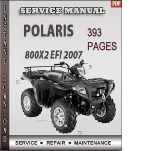 Product picture Polaris 800x2 EFI 2007 Factory Service Repair Manual Downloa